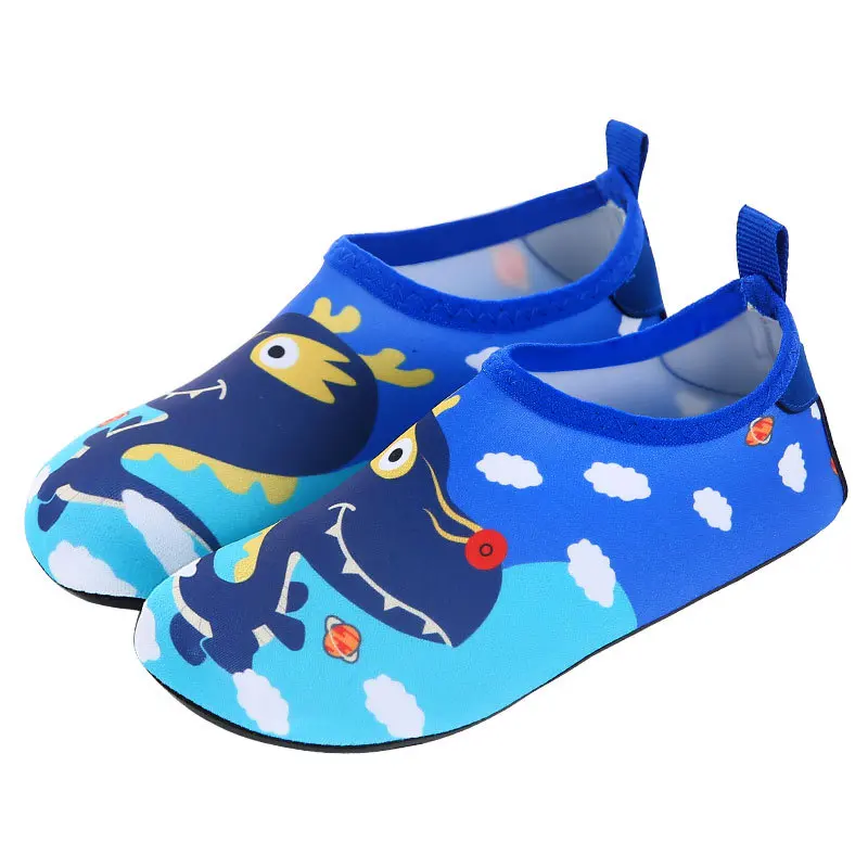 Zapatos de agua plegables suaves para niños y niñas, zapatillas de playa, verano, vadear al aire libre, natación, Surf, mar, secado rápido