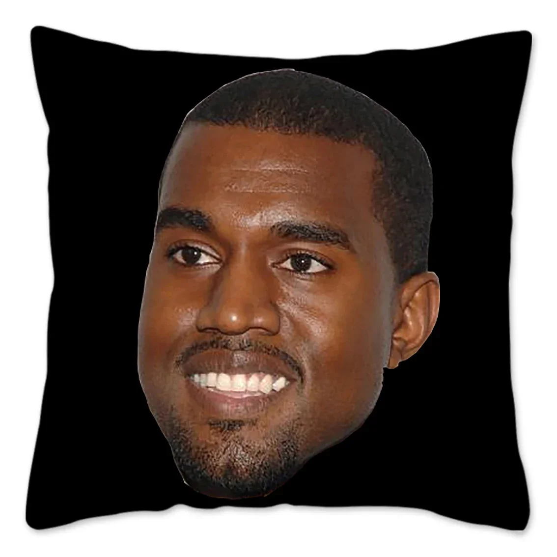 Funny Kanye West Meme Cushion Cover 50x50 cm Soft Cute Throw Pillow Case for Car Sofa Pillowcase Polyester With Zipper