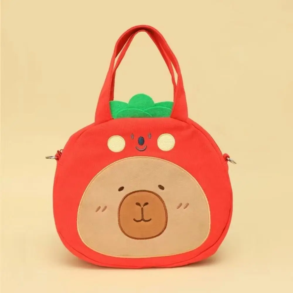 Large Capacity Capybara Backpack Children Bag Travel Backpack Laptop Backpack Nylon  Knapsack Bag Book Bags Birthday Gifts