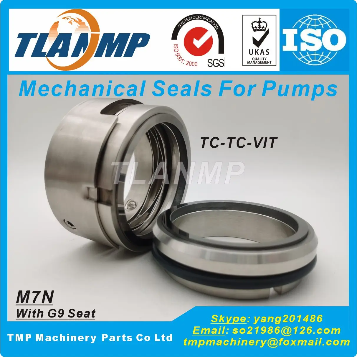 M7N-48, M7N/48-G9 G91, M74N/48-G9 TLANMP Mechanische Dichtungen für Pumpen mit G9/G91 stationären Sitzen