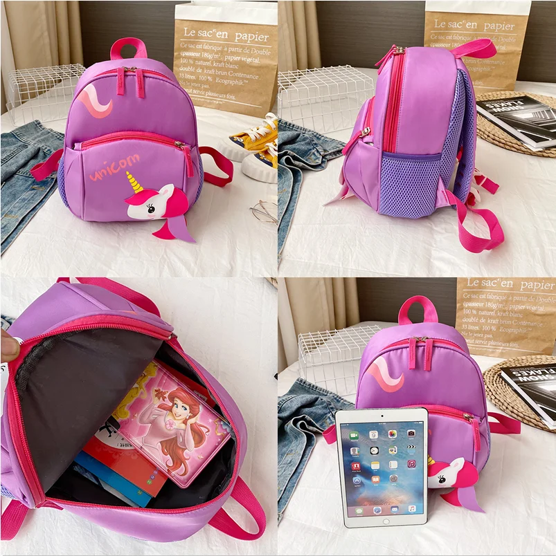 Children Unicorn Dinosaur Small Bags Cartoon Cute Kids Cartoon Backpacks Boys Girls Schoolbag In Kindergarten Baby Snack Bag New