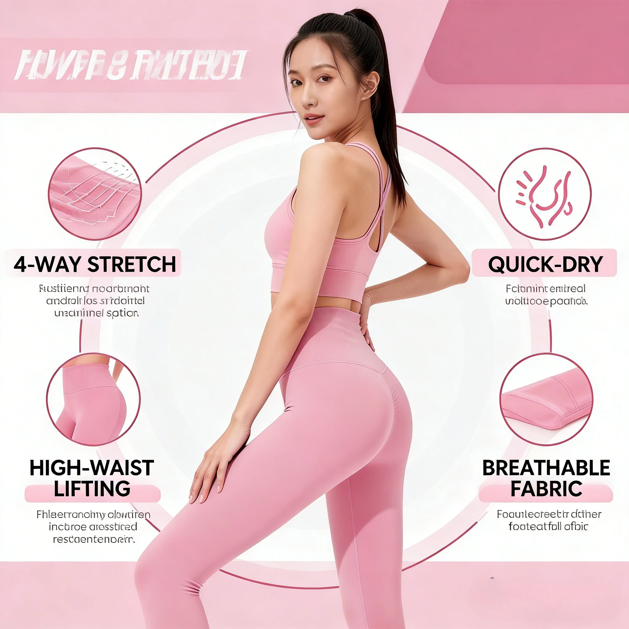 

2026 Women's Yoga Pants Technical Fabric Nude High Waist Peach Hip Lift Abdomen Thin Soft Not Sweaty Daily Sports Casual Wear