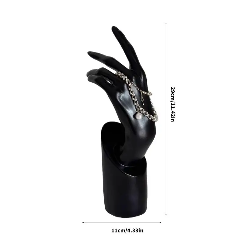 31BB Professional Jewelry Hand Mannequin Portable Fashion Accessory for Necklace and Accessory Display Home Organization