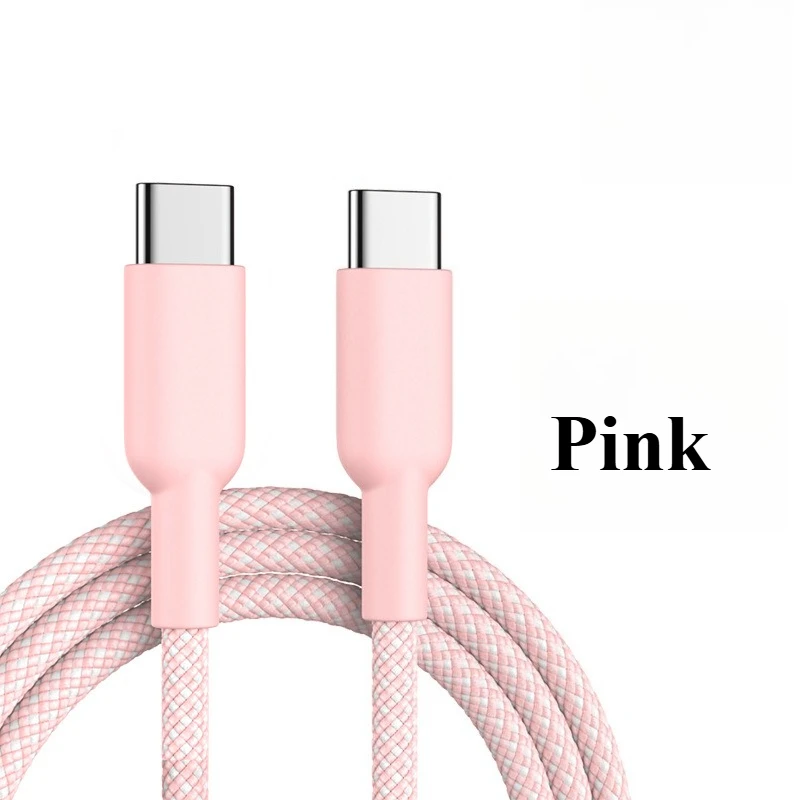 PD 60W USB-C-auf-C-Kabel Typ-C Schnellladekabel für Mobiltelefone für iPhone 15 16 17 Pro Max Samsung OPPO Xiaomi Redmi iPad