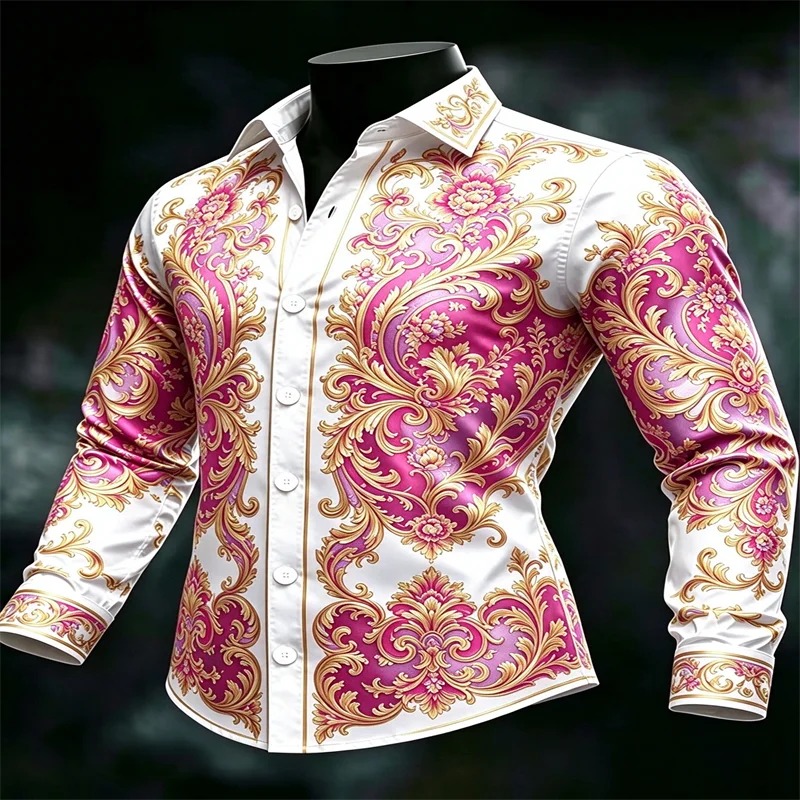 Camisa masculina de luxo, em c - Mens Satin Silk Dress Shirt avaliação e preço