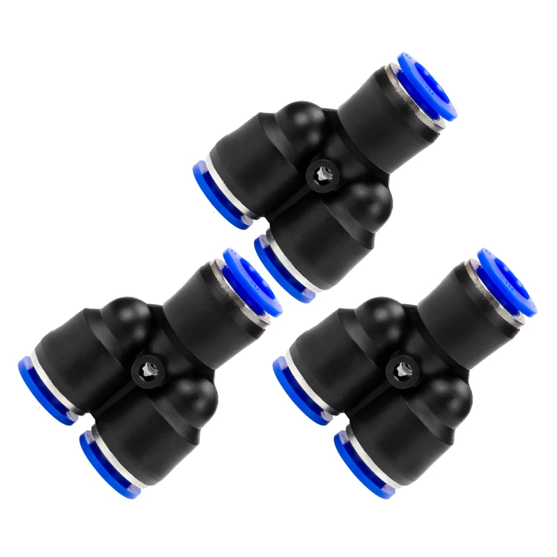 

1 Set Y Shape Tube Connector For Air Water Connecting Pyconnect 10Mm Y Shape PY-10-AT30