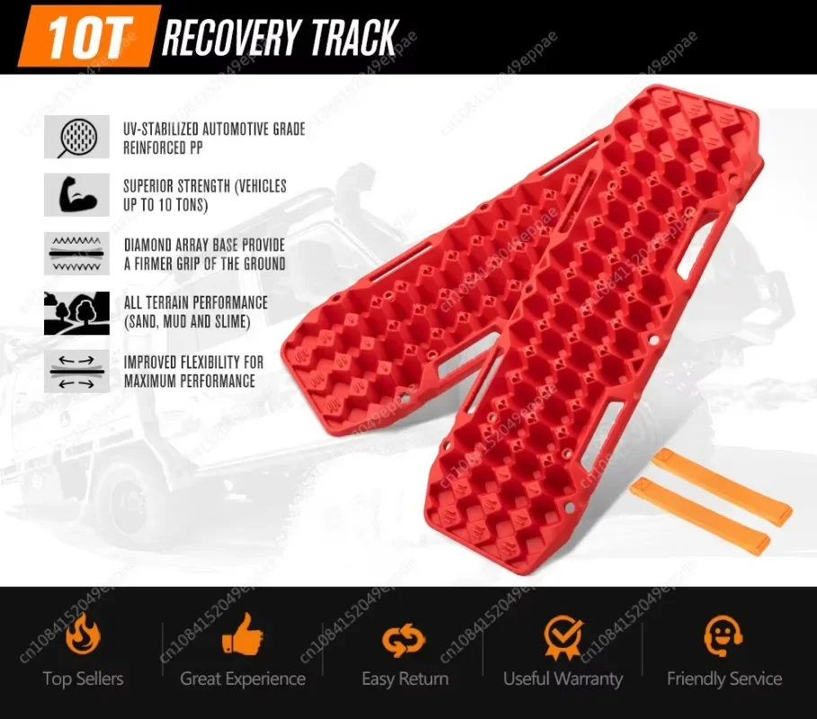 BUNKER INDUST 10T Light 4x4 Off Road Car Traction Recovery Tracks Traction Boards Recovery