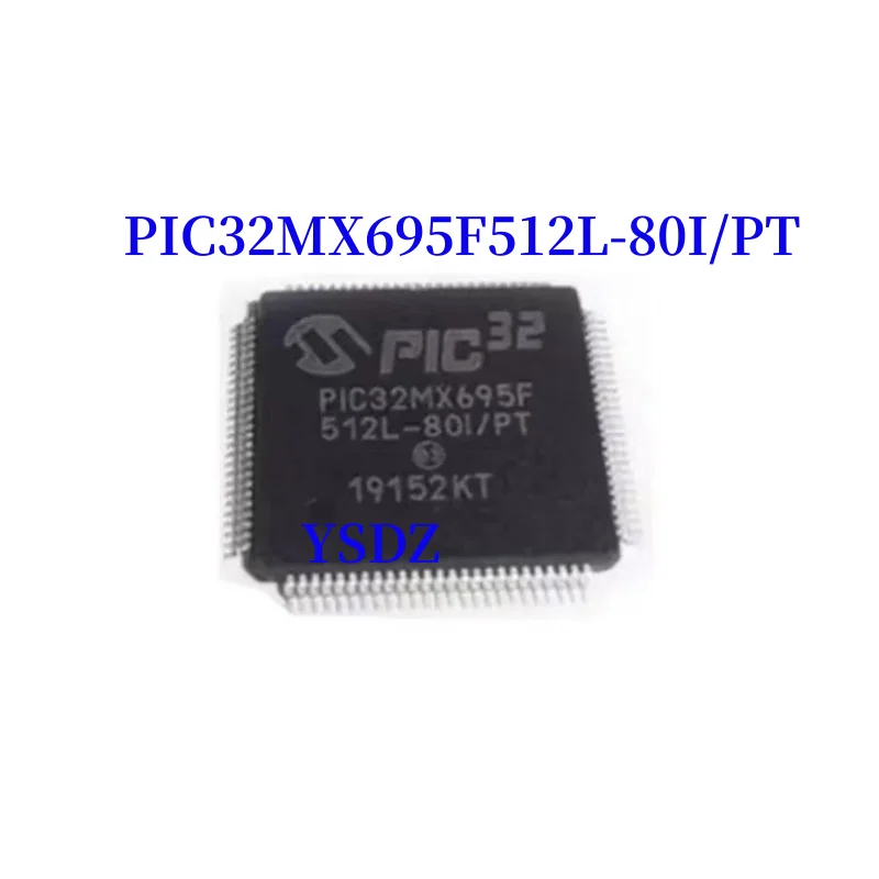 1~50PCS/LOT PIC32MX695F512L-80I/PT PIC32MX695F 512L-80I/PT TQFP100 100% New Original In Stock