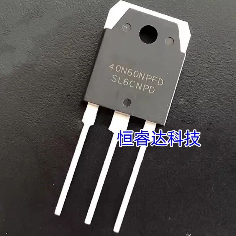 

10 шт., SGT40N60NPFDPN 40N60 40N60NPFD (вместо FGH40N60SFD) Φ 40A 600V IGBT, новый оригинальный SGT40N60NPFD Стандартный