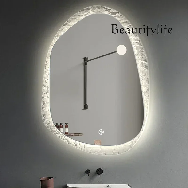 JB ماكياج مرآة حمام متموجة غرفة المعيشة إنفينيتي الحديثة الغرور مرآة جمالية غير النظامية الجمالية Espelhos Decoracao Quarto
