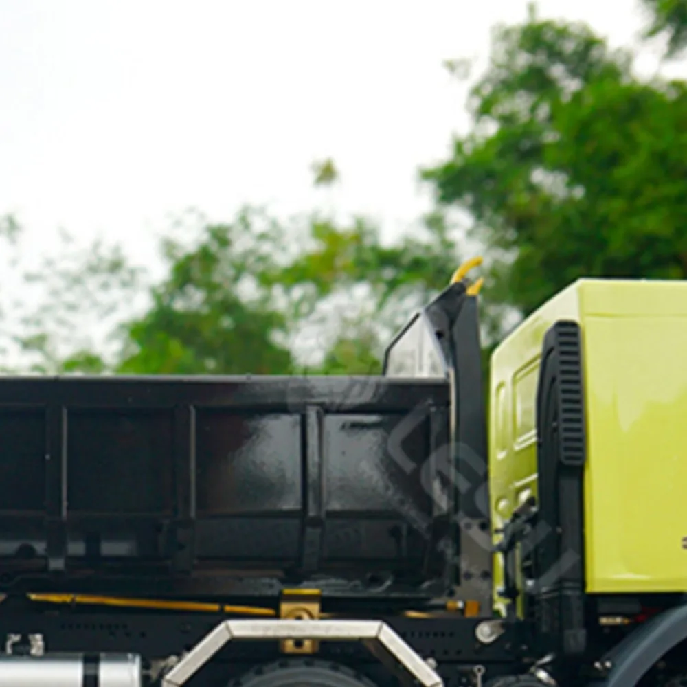 

LESU 1/14 Finished Chassis 8x8 Truck Hydraulic RC Dumper Roll On/Off Tipper Truck TAMIYA Sound Light System KIT Vehicle Model