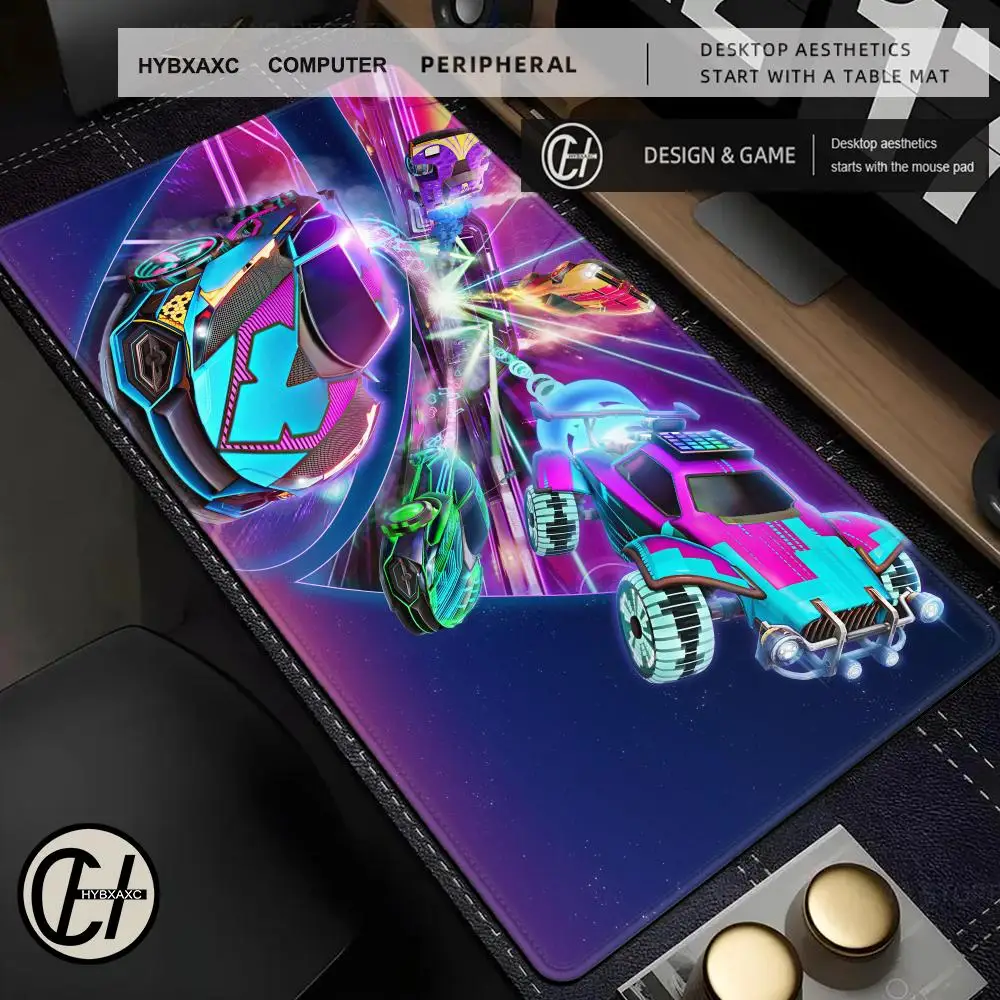 R-Rocket L-League Mouse Pad Cute HD Rubber Rubber Desk Pad Extended Gaming Keyboard Mat Large 90x40cm XXL Game Mouse Pad HYBXAXC