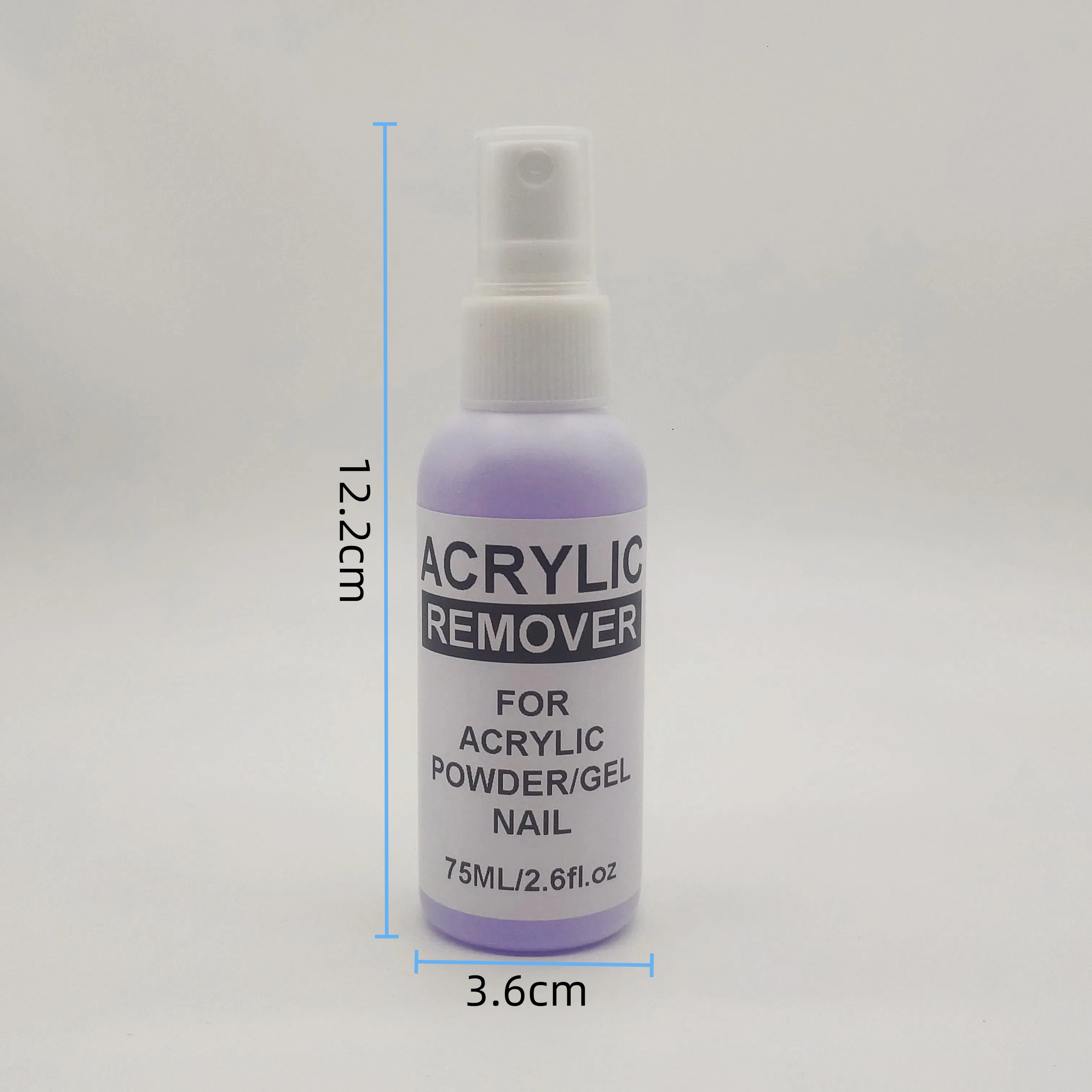 75 ml professionele acrylverwijderaar vloeibare nagellakremover gelverwijderaar