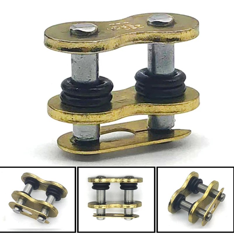 O Type  Motorcycle For Honda Yamaha Kawasaki Suzuk Chain Buckle 428/520/525/530 Thick Oil Seal Chain Lock Ring Chain Joint Link