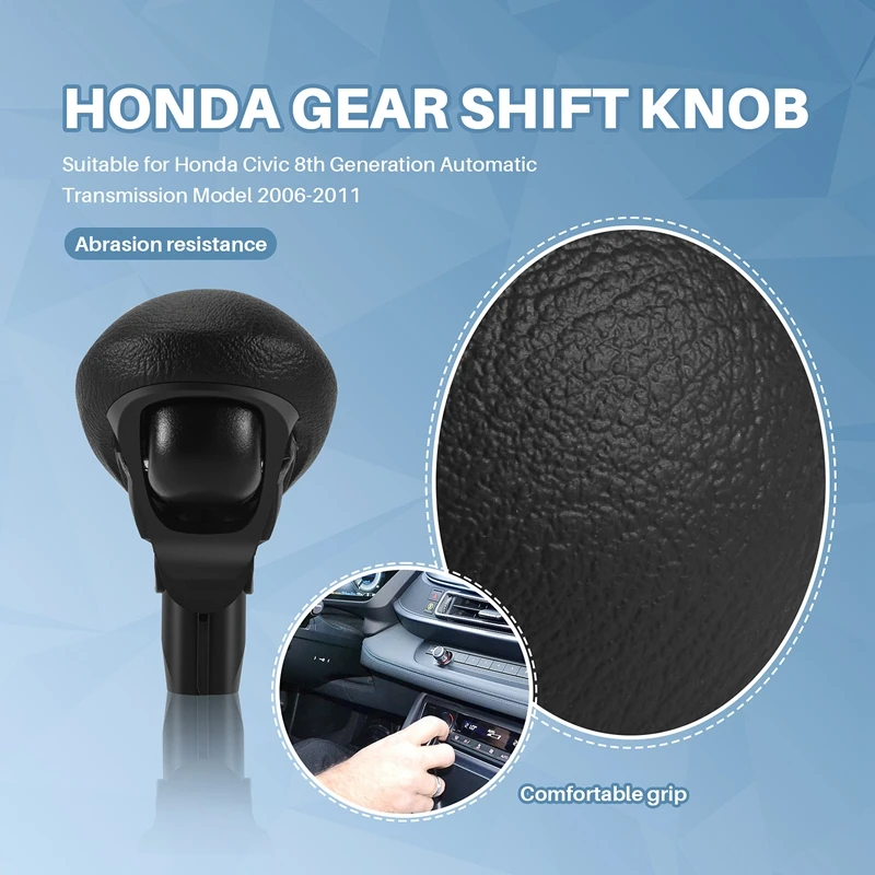 Gearbox Handles Automatic Car Gear Shift Knob Stick Ball Head Change Lever Knob For Honda Civic 2006-2011 54130-SNA-A01