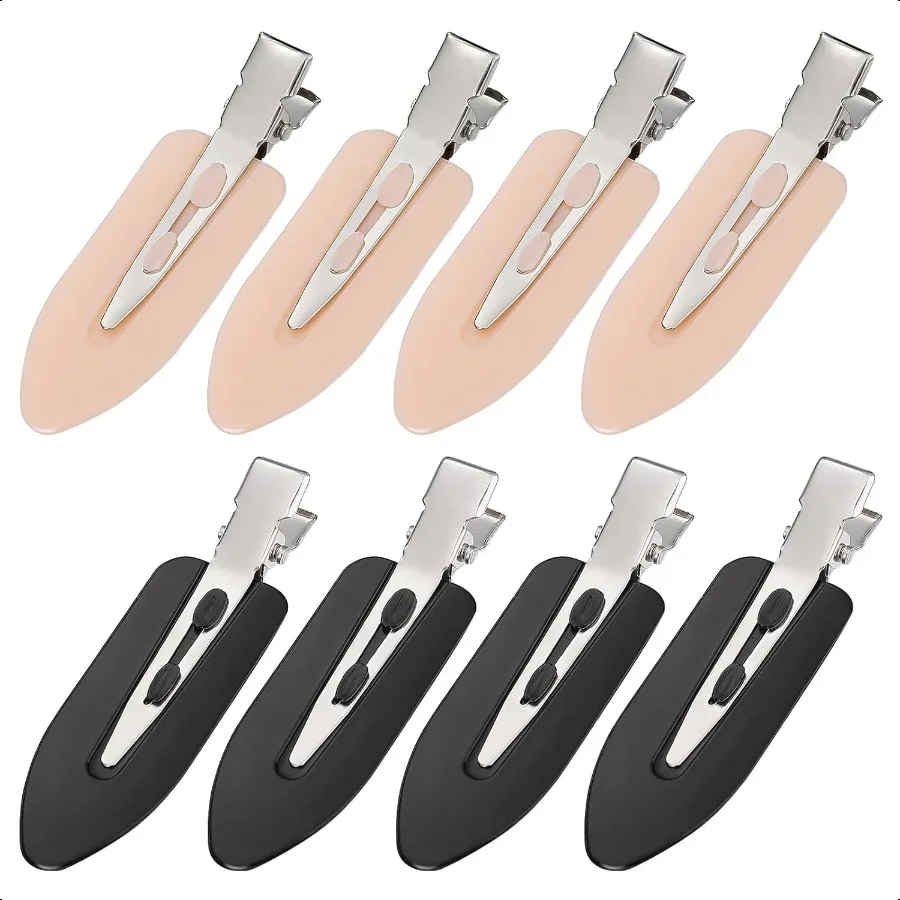 

8Pcs No Bend No Crease Hair Clips Styling Duck Bill Clips Alligator Hair Barrettes for Styling Sectioning Small Gifts for Women