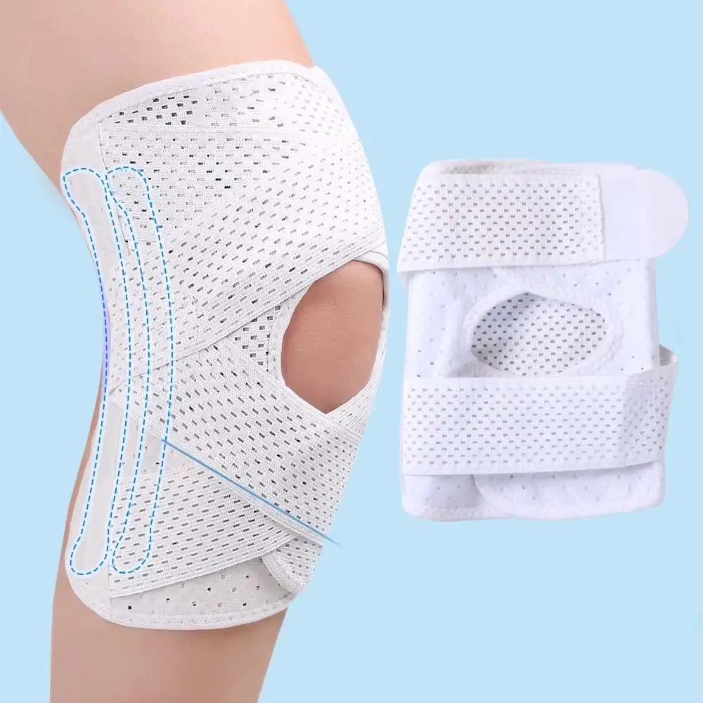 Elastic Knee Pads Injury Recovery Breathable Sports Injuries Compression Knee Pad Knee Brace Knee Support Knee Protective Belt