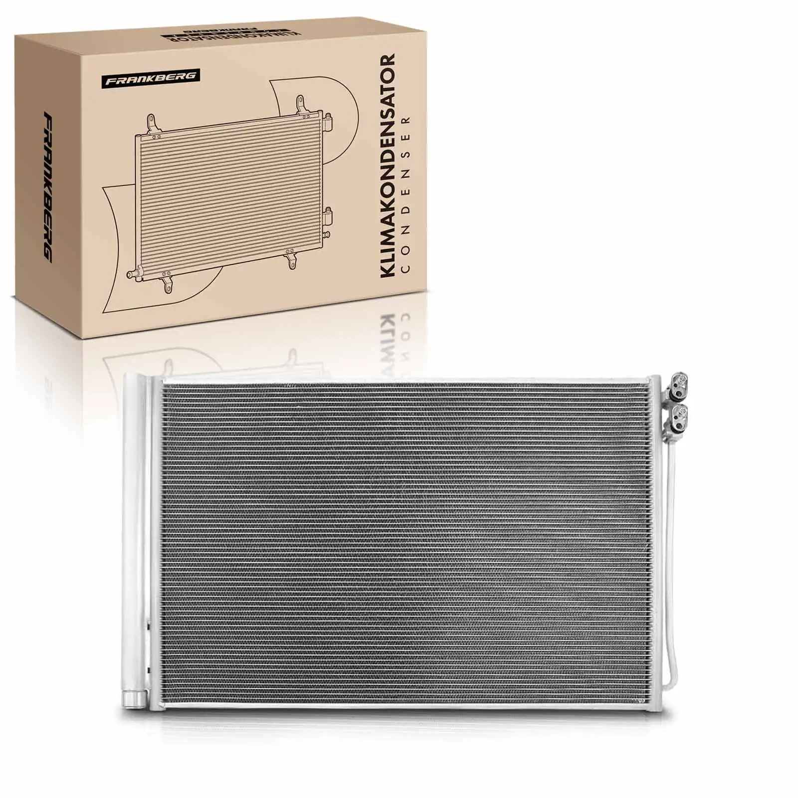 Frankberg 1x condensator airconditioner voor BMW 5 Serie F10 F07 F11 7 Serie 535i 640i 64549248173