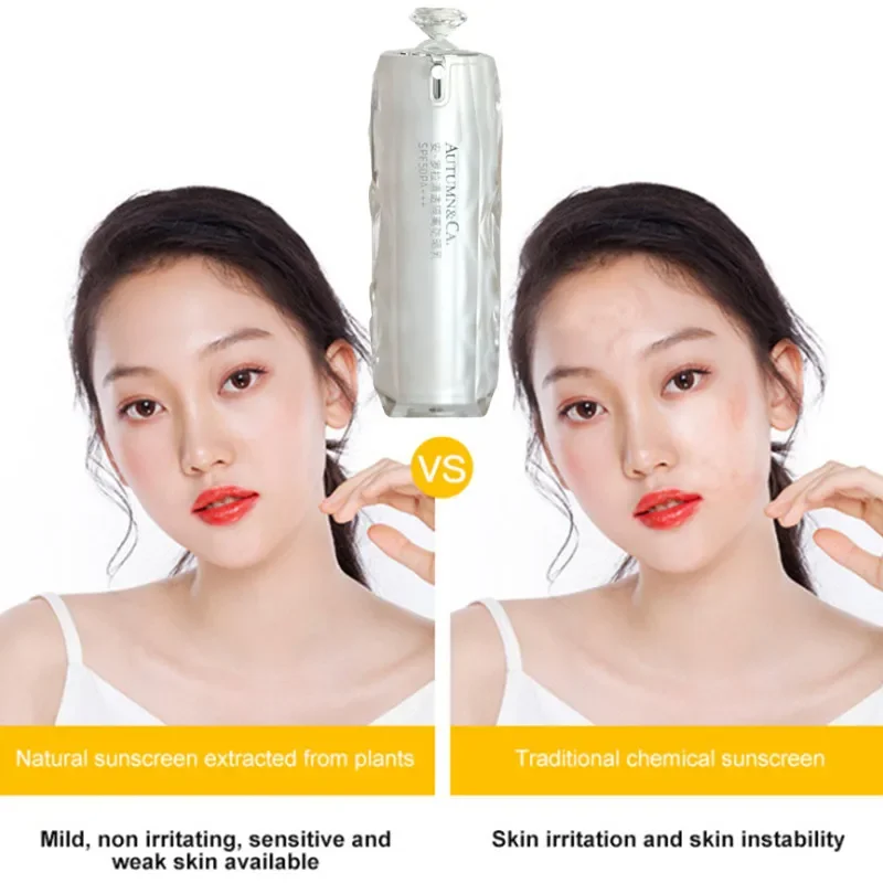 Sunscreen SPF50pa Facial Isolation Brightening Anti-UV Waterproof Sweat-proof 2-in-1 Full Body Sunscreen Brightening Skin Tone