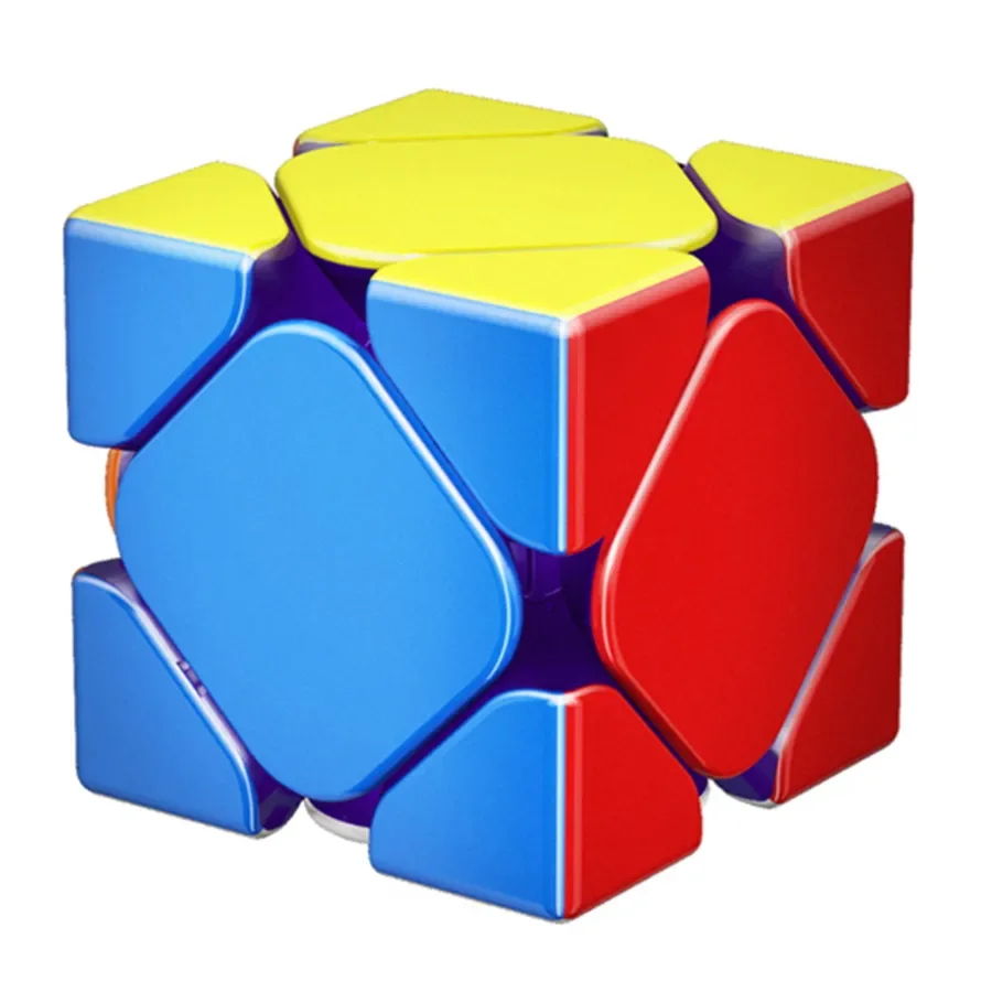 [Cube Crazy] MOYU RS M Skewbed Magnetic Magic Speed Cube Professional Fidget Toys RSM Skewb Cube Cubo Magico Puzzle