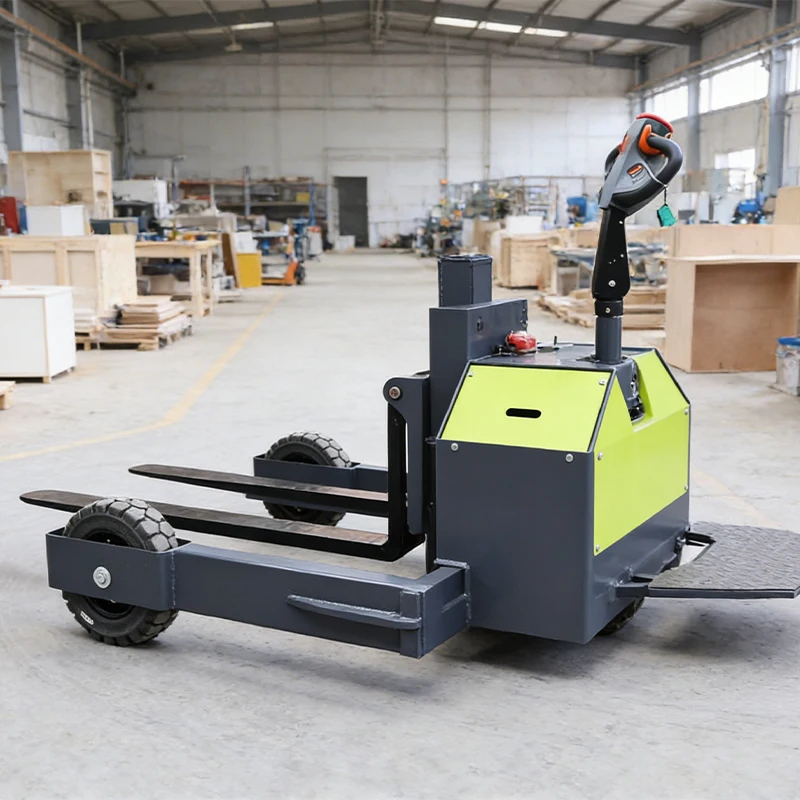 2.0Ton All Terrain Electric Pallet Truck Rough Terrain Battery Powered Walkie Pallet Jack Supports OEM