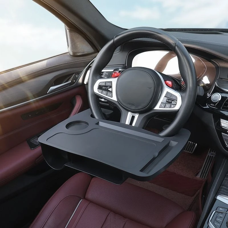 Auto-Lenkrad-Ablage für Tablet und Laptop, Sitzspalt-Aufbewahrungsbox 2 in 1 – Detail 1