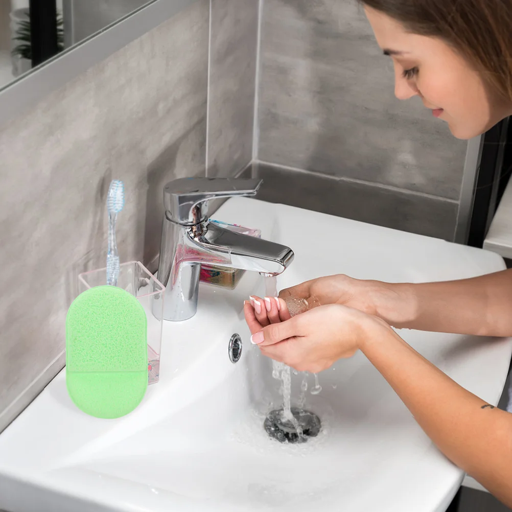 إسفنجة تنظيف الوجه، إسفنجة تقشير الوجه للتنظيف العميق لإزالة المكياج، أداة العناية بالبشرة، وسادات تنظيف الوجه، غسل #2