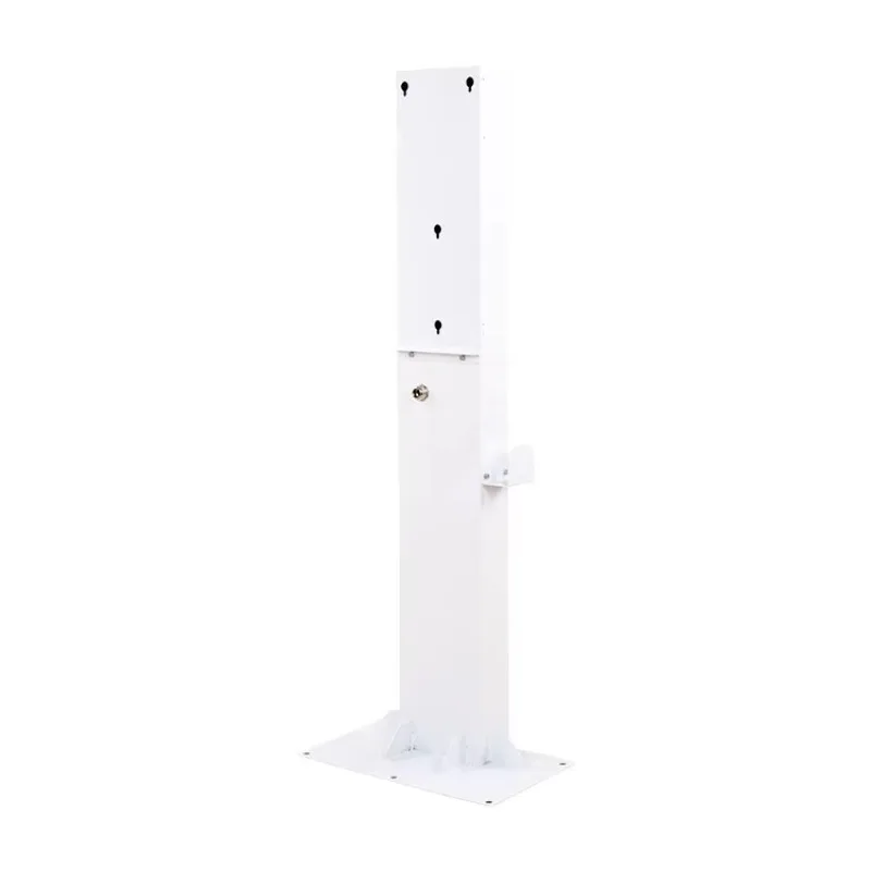 Maxpower White Carbon Steel Material Ev Car Charger Charging Station Stand