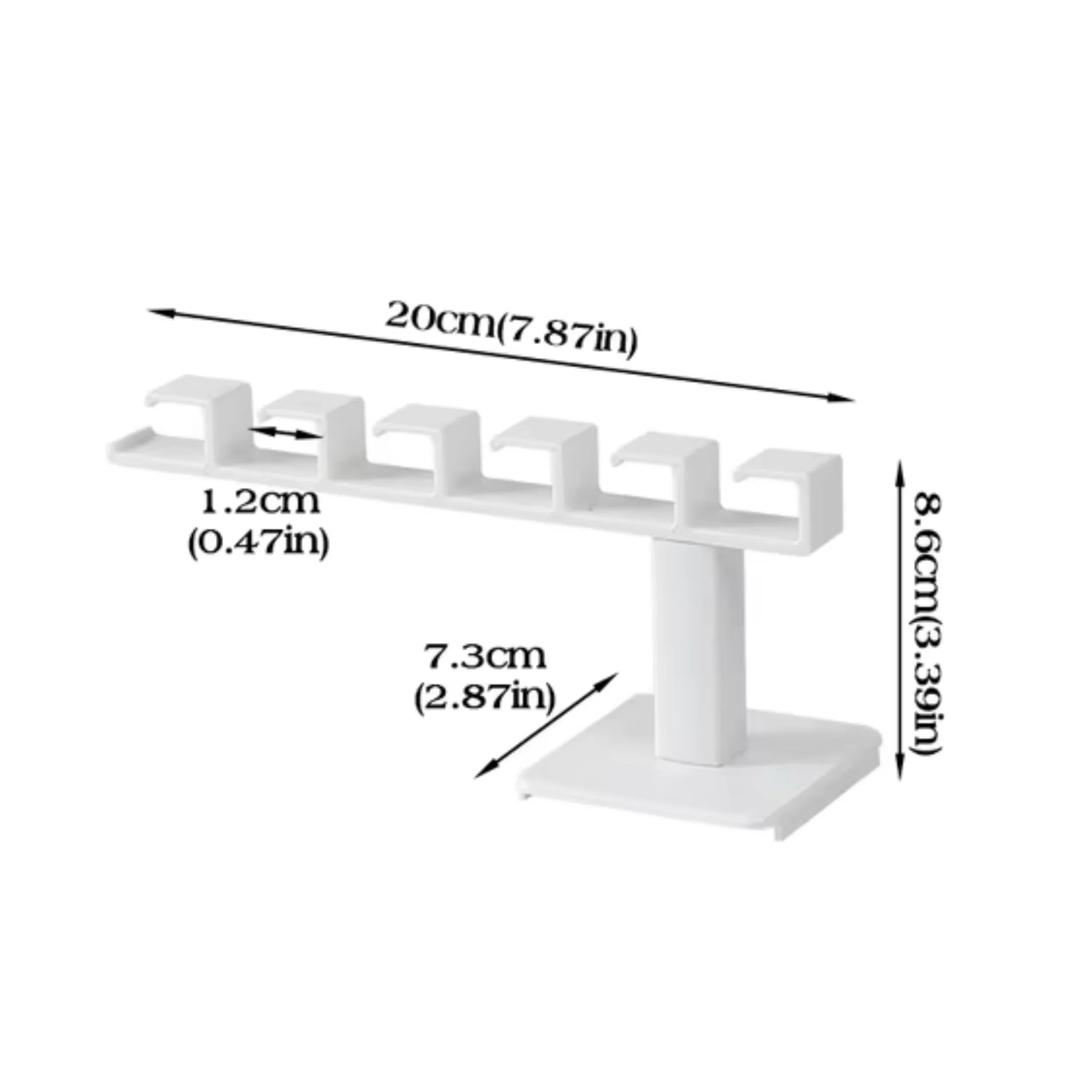 1/2/4Pcs Punch Free Hat Hanger L-shaped Wall Mount Holder Multifunctional 6 Hooks Rack for Clothes Baseball Cap Storage Tool