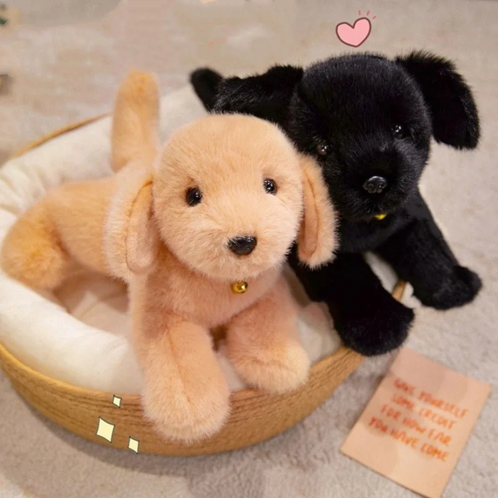

Cartoon Labrador Dog Plush Toy PP Cotton Cute Animals Puppy Doll Soft 30cm Animal Plush Pillow Kids Holiday Gifts