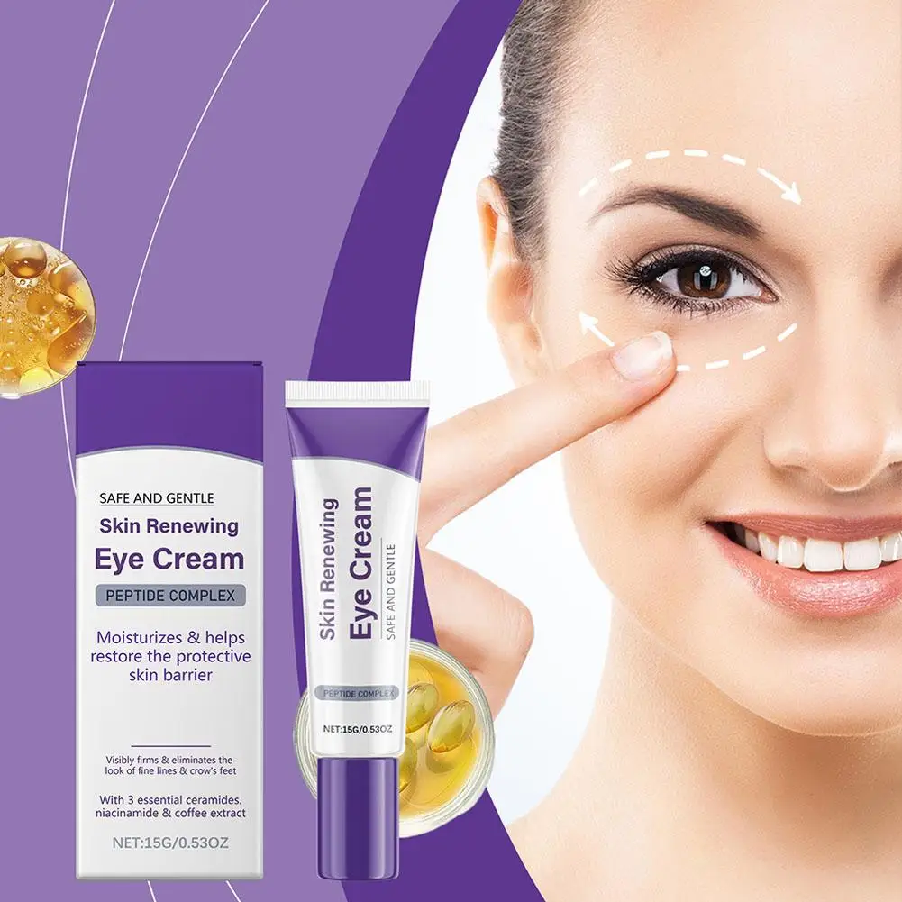 15g retinol anti-envelhecimento creme para os olhos hidratante high-end para cuidados com a pele dos olhos suavização creme para os olhos finos para presentes l2s7