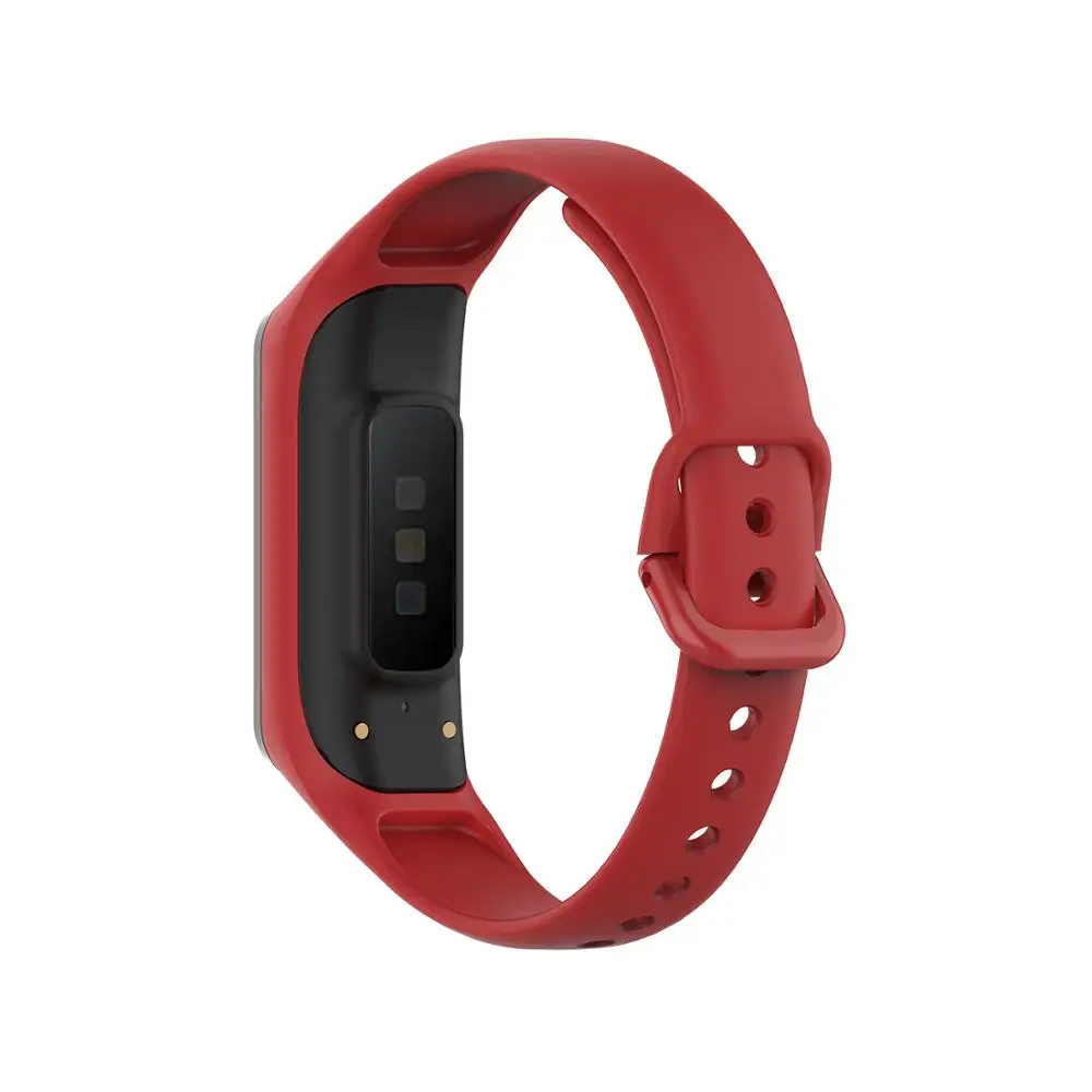 Tali jam tangan pintar silikon, untuk Samsung Galaxy Fit 2 SM-R220 gelang untuk Samsung Galaxy Fit2 Band tali Correa