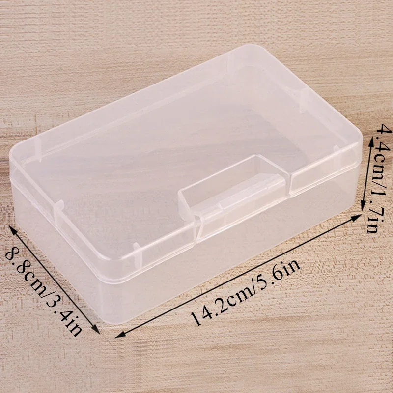 Mini Scatola In Plastica, Scatola Rettangolare, Scatola Traslucida, Contenitore Per Gioielli, Perline, Strumenti, Accessori, Scatole Portaoggetti, Organizer, Custodia