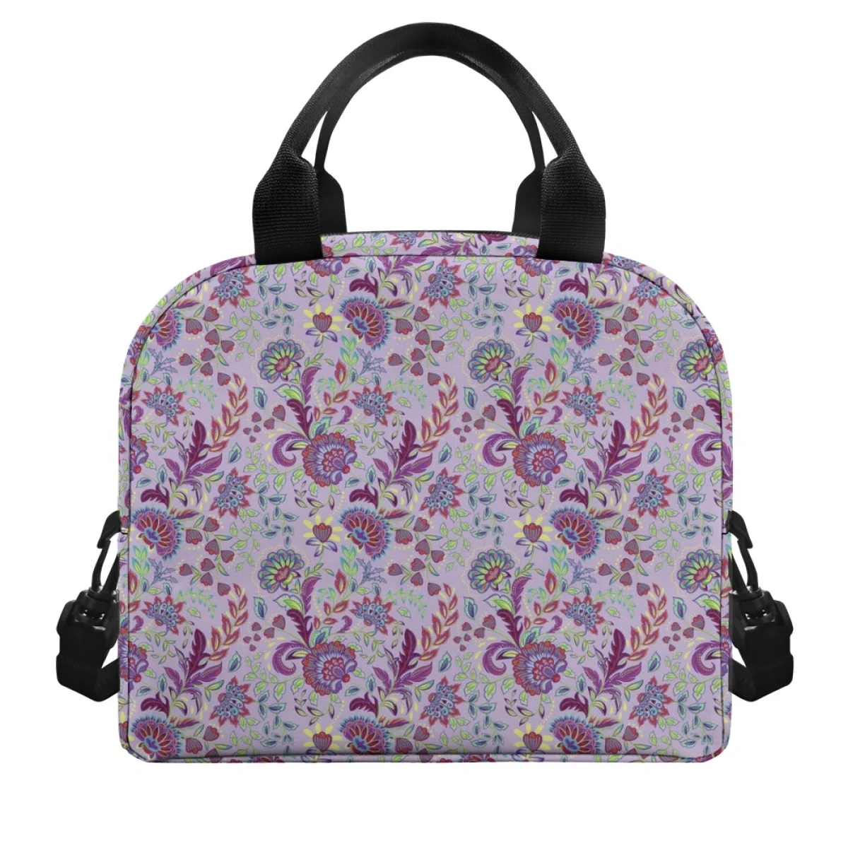 FORUDESIGNS Bohemian Print Lunch Box for Women Picnic Party Lightweight Thermal Food Door Bag Lancheira Escolar Infantil