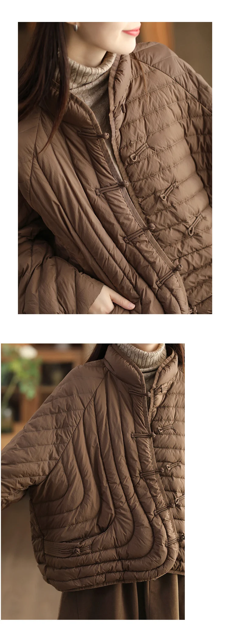 Schinteon Women Ultralight White Duck Down Jacket Over Size Loose Casual Autumn Winter Outwear Vintage Coat 2026 New
