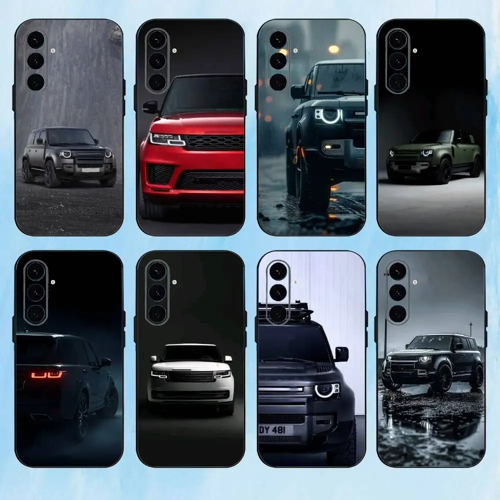 C-COOL C-Car حافظة لهاتف سامسونج جالاكسي A73، A72، A71، A70، A53، A52، A51، أخرى غطاء أسود ناعم