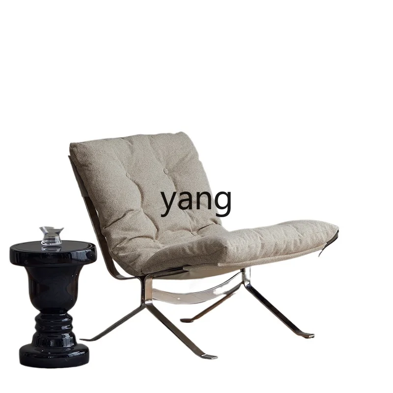 lmm Leisure Chair Modern Wabi Sabi Backrest Home Single Leisure Sofa Chair