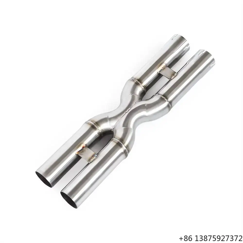 Custom Performance Exhaust Mid Pipe X-Pipe Perfectly Compatible for California T 3.9T 2015-2017 Racing Modified Pipe