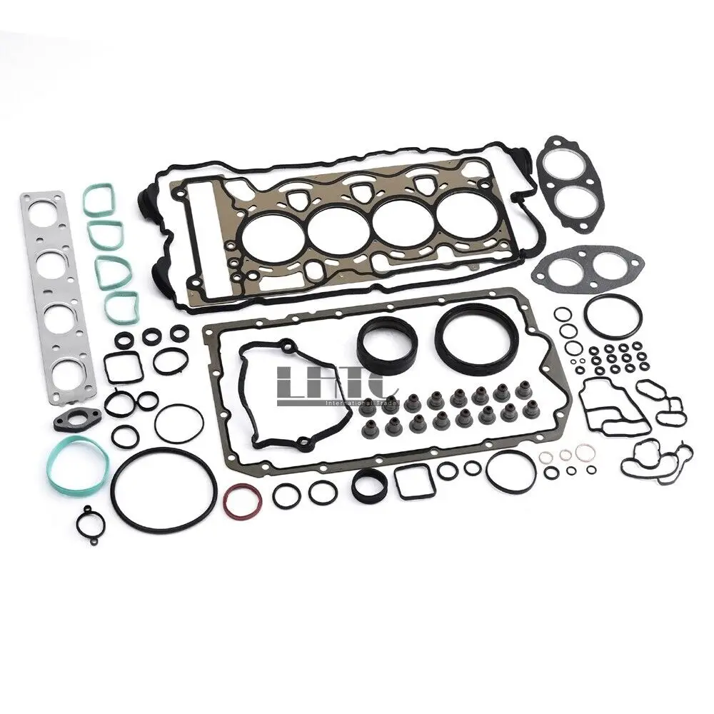 Engine Rebuild Gasket Seals Kit For BMW 120i 320i X1 E60 E87 E90 E92 N46B20 2.0 11127563412 11127578093 11667509080 11537505657