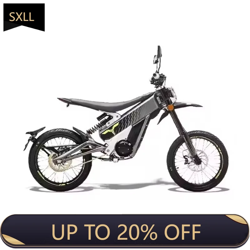 

SXLL Tarariastin X3 Mountain Electric Bike Off-Road Electric Motorcycle Maximum Power 5000w 60V /40Ah Battery Air Cooled ipm