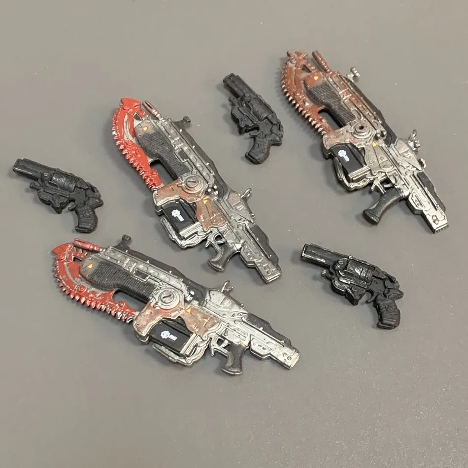 Lot 6PCS Weapon Shot Gun Neca Accessories For Gears of War 7