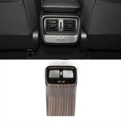 Fit For Toyota Crown 2023 2024 Car Accessories Interior Rear Air-Condition Vent Outlet Cover Trim Molding Decoration Stickers