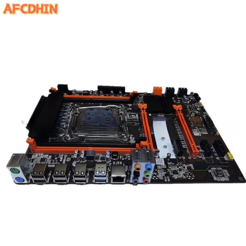 New X99 desktop computer motherboard DDR3 memory LGA2011 to 3-pin Xeon E5v3 CPU gigabit network