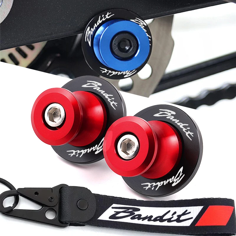 لسوزوكي بانديت 1250 250 400 600 S 650 GSF650 بانديت 1200 دراجة نارية Swingarm بكرات المنزلق حامل المسمار BANDIT250 Bandit650