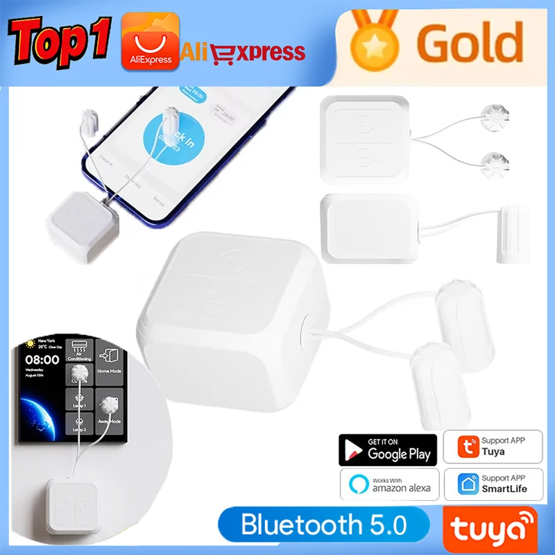 

Tuya BLE Fingerbot for Rocker Switch Remote Controller Adjustable Switch Press Robot Support Google Home Alexa Voice Assitant