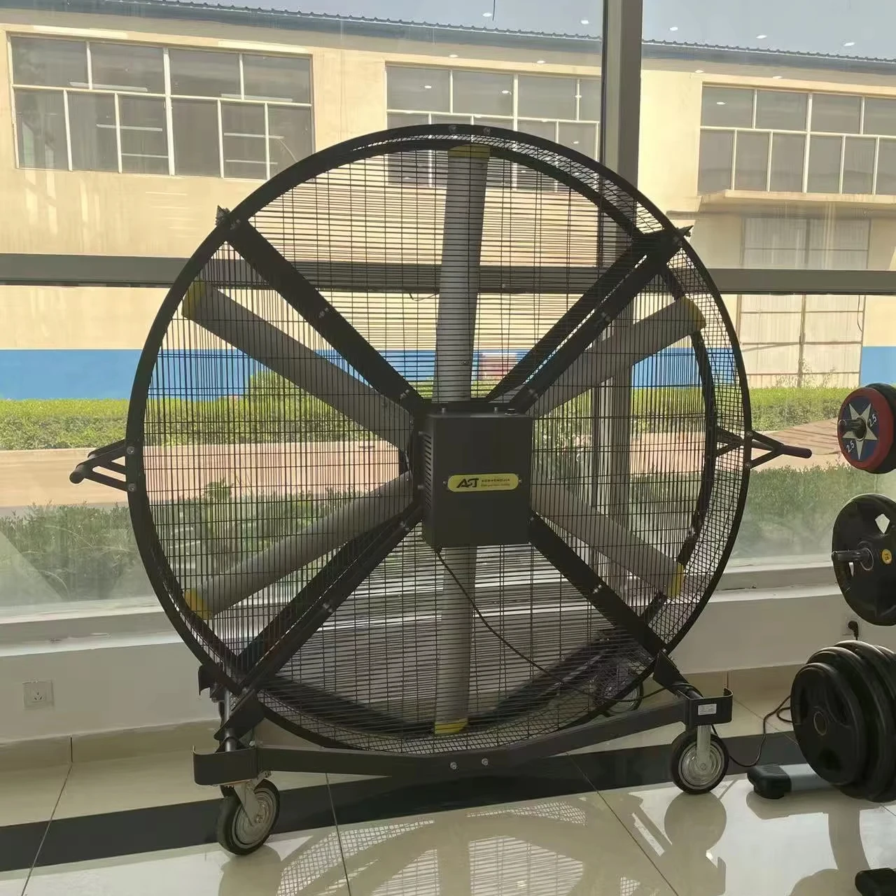 

2025 ASJ Fitness Hot Sale Gym Equipment Commercial Big Industrial Fan High Quality Commercial Fan Big Gym Stand Fan