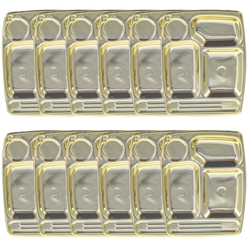 12 vassoi da portata in miniatura ad alta simulazione, dimensioni compatte per bambini, giochi di finzione, accessori per casa delle bambole, micro decorazione da cucina