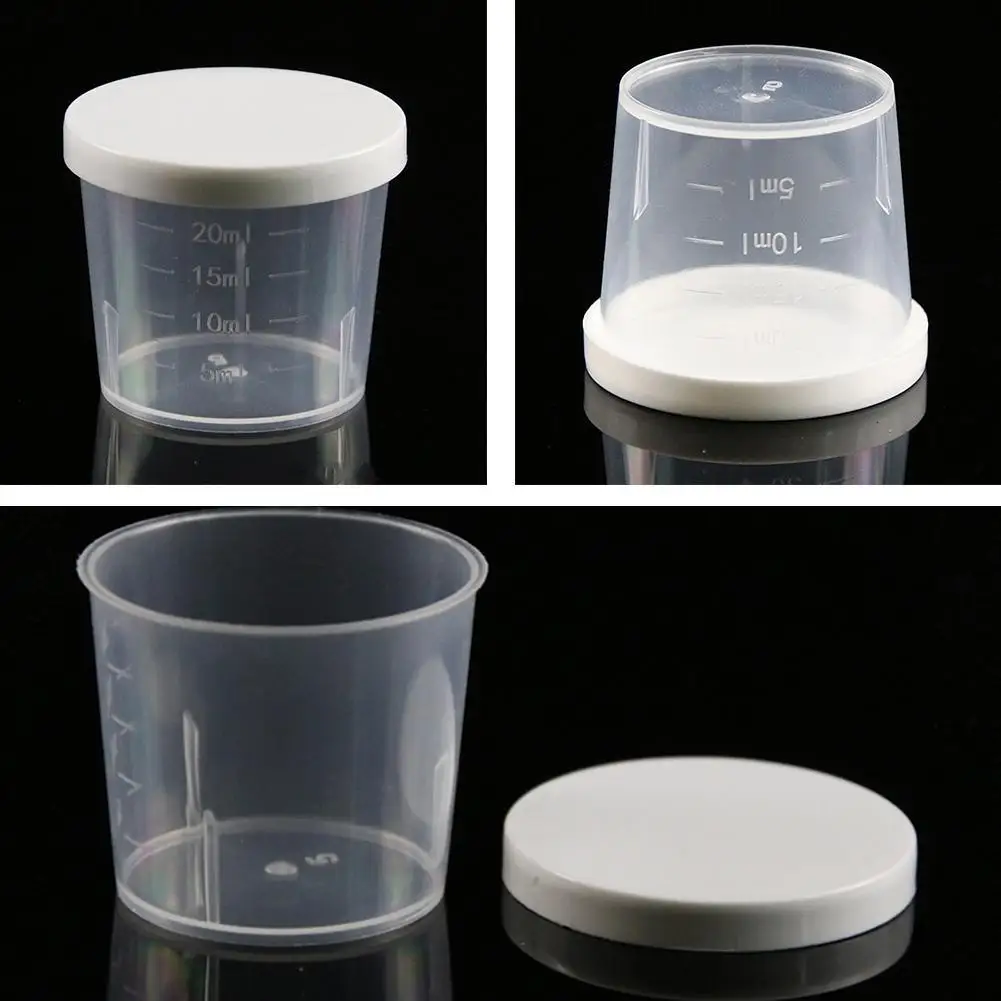 Multifunctional Measuring Cup 20/30/50ml Measuring Cup Durable DIY Cake Epoxy Resin Jewelry Making Kitchen Baking Tools