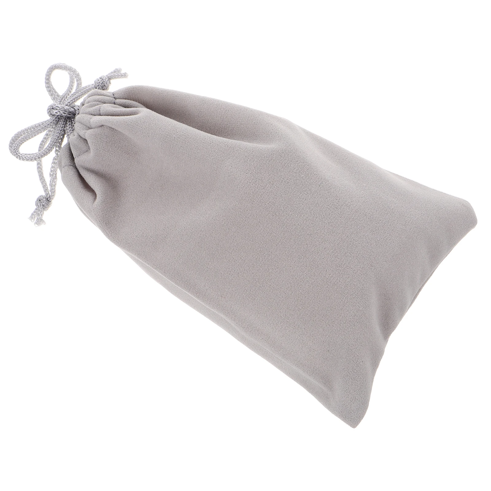 

Ocarina Protection Bag Velvet Bags with Drawstrings Protective Coin Music Instrument Pouch Grey Travel