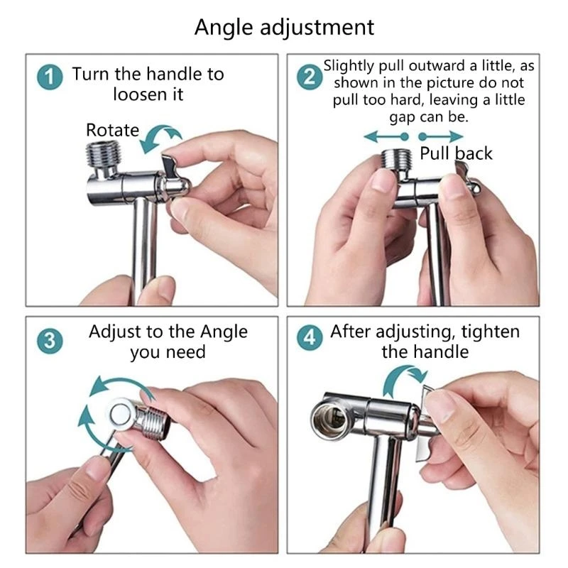 G92C Upgrades Shower Head Stand Flexible Shower Arm Extension Practical Shower Head Mount Extendable Shower Arm for Bathroom